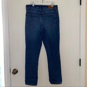 Madewell High Rise Slim Boy Jean EUC